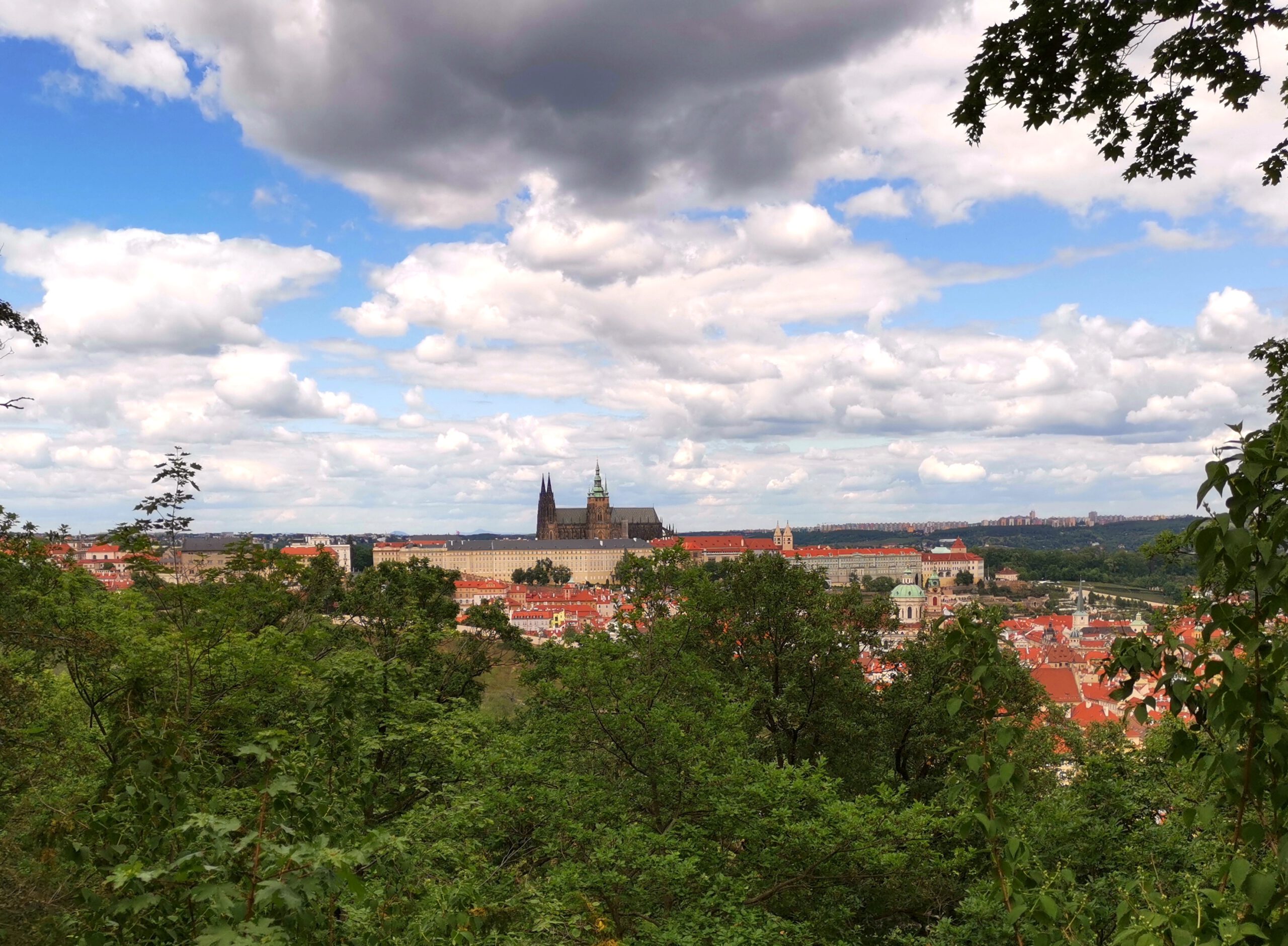 Aussicht auf die Prager Burg
